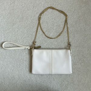 cream purse